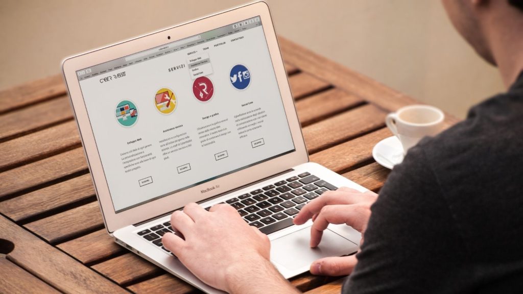 Ilustrasi Website Blog